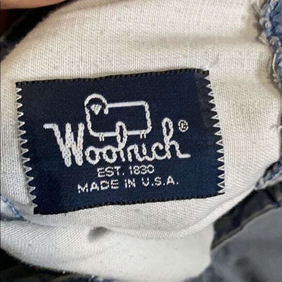 VTG Woolrich pants size 36 / 34 100% cotton USA made - Picture 6 of 7